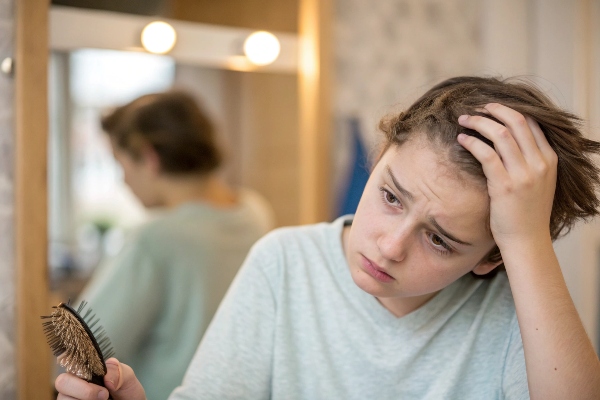 young hair loss
