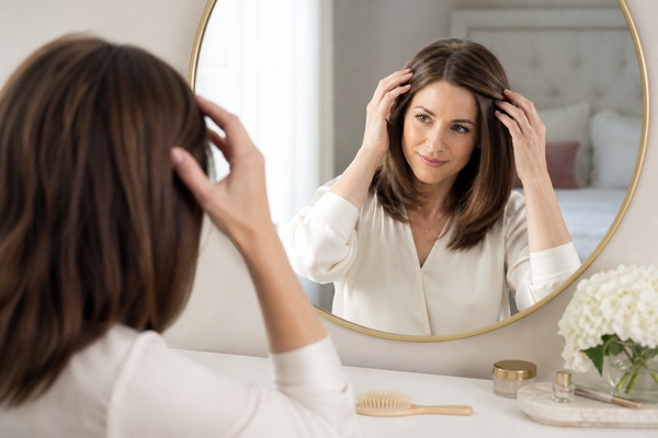 premium hair topper prepared for comfortable everyday wear