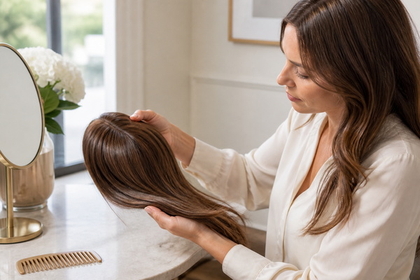 hair topper wash frequency schedule