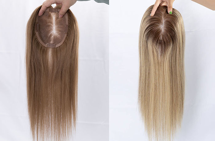 light hair topper for fine thin hair
