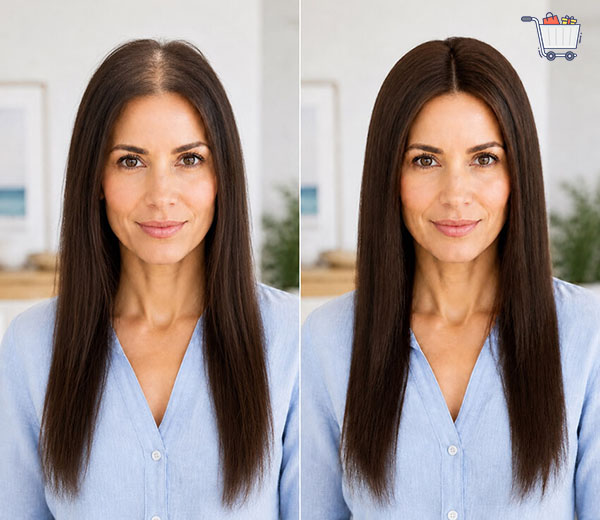 Hair Topper Length Matching hair topper length matching for short and long hair