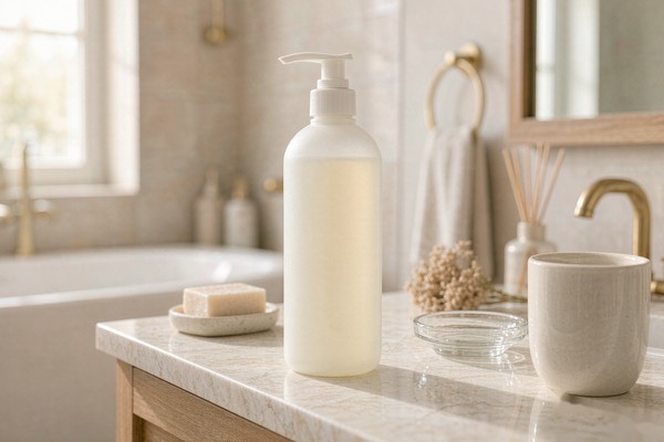 dandruff shampoo bottle with salicylic acid